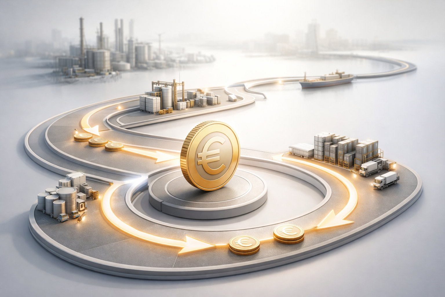 Representación del recorrido del capital a través de las distintas fases operativas de un PEIP